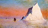 The Icebergs Paintings - Icebergs by William Bradford